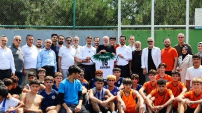 Bursa Büyükşehir Belediyesi Başkan Vekili Şahin Biba, Osmangazi ilçesinde yapımı