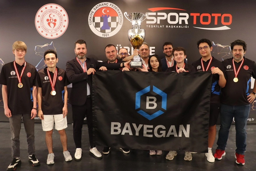 Türkiye Satranç Süper Ligi’nde mücadele eden BAYEGAN Pendik Satranç Spor
