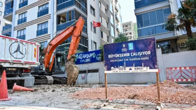 Bursa Büyükşehir Belediyesi, il genelinde sürdürdüğü altyapı kapasitesini güçlendirme çalışmaları