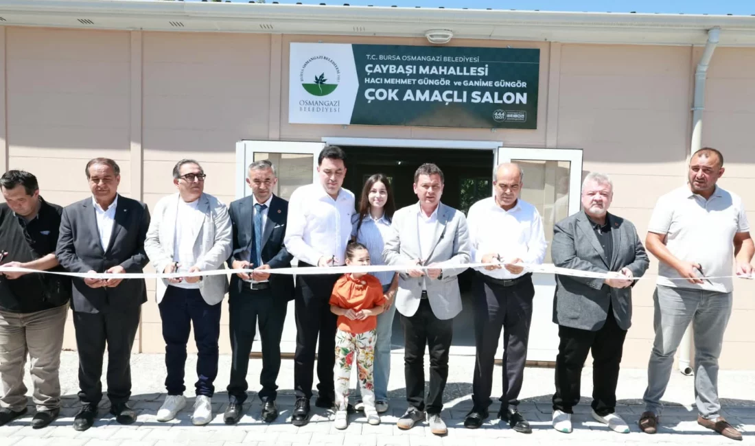 Bursa'da Osmangazi Belediyesi, ilçenin mahallelerini yeni hizmetlerle buluşturmaya devam ediyor.