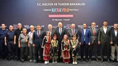 Türkiye Kültür Yolu Festivali’nin 16’ncı durağı Çanakkale’de dokuz gün sürecek