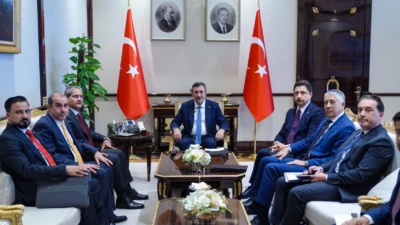 Cumhurbaşkanı Yardımcısı Cevdet Yılmaz, Irak Federal Yolsuzlukla Mücadele Komisyonu Başkanı