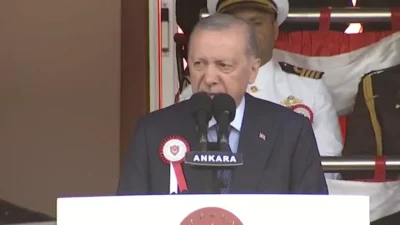 Cumhurbaşkanı Recep Tayyip Erdoğan, Girne’den Mersin Taşucu’na seyir halindeyken alabora