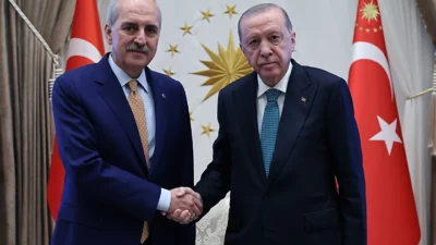 Cumhurbaşkanı Recep Tayyip Erdoğan, Türkiye Büyük Millet Meclisi (TBMM) Başkanı