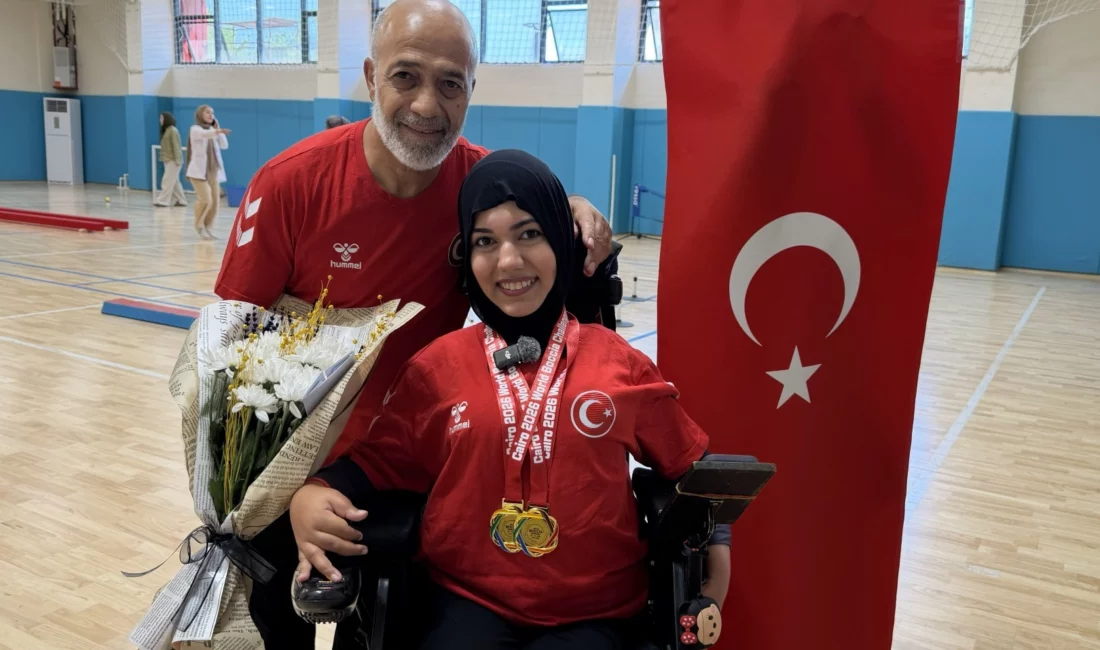 Kocaeli Büyükşehir Belediyesi Kağıtspor’un milli boccia sporcusu Havva Alyurt, Mısır’ın