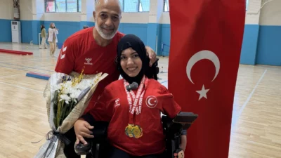 Kocaeli Büyükşehir Belediyesi Kağıtspor’un milli boccia sporcusu Havva Alyurt, Mısır’ın