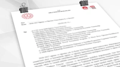 Milli Eğitim Bakanı Yusuf Tekin imzasıyla yayımlanan genelgeyle, 2026-2027 eğitim
