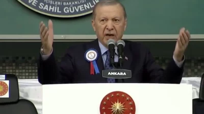 Cumhurbaşkanı Recep Tayyip Erdoğan, Jandarma ve Sahil Güvenlik Akademisi Mezuniyet
