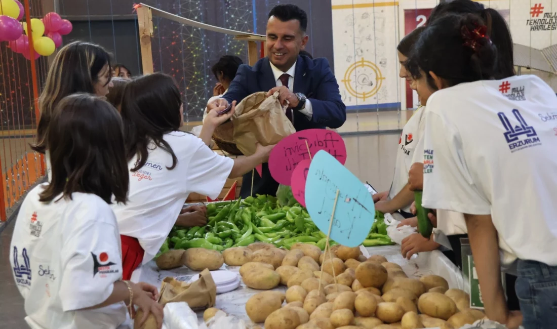 Erzurum’da TÜBİTAK 4004 Projesi kapsamında 30 çocuk, bilim, doğa ve