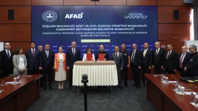 Gaziantep Büyükşehir Belediyesi ve İçişleri Bakanlığı Afet ve Acil Durum