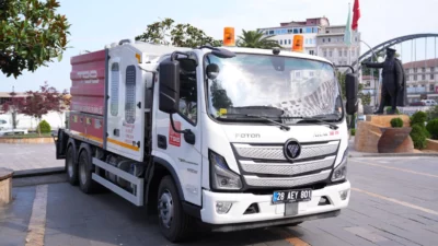 Giresun Belediyesi, şehir altyapı ve kanalizasyon hizmetlerinin hızlı ve etkin