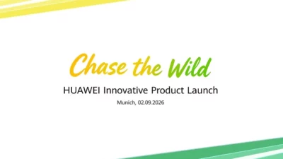 Huawei, 2 Eylül'de Münih'te düzenlenecek "Chase the Wild" kampanya etkinliğinde