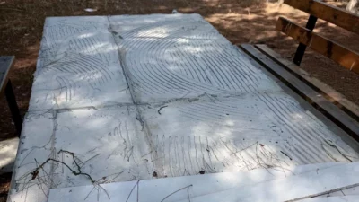 Edirne'de İpsala ilçesine bağlı Sultanköy Barajı piknik alanında yaşanan hırsızlık