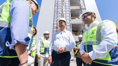İzmir Büyükşehir Belediye Başkanı Dr. Cemil Tugay, yapımında son aşamaya