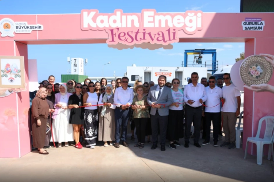 Samsun Büyükşehir Belediyesi tarafından kadınların üretime katılımını desteklemek ve kadın