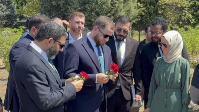 Suriye Hama Valisi Abdurrahman es-Seheyen ve beraberindeki heyet, Kocaeli Büyükşehir