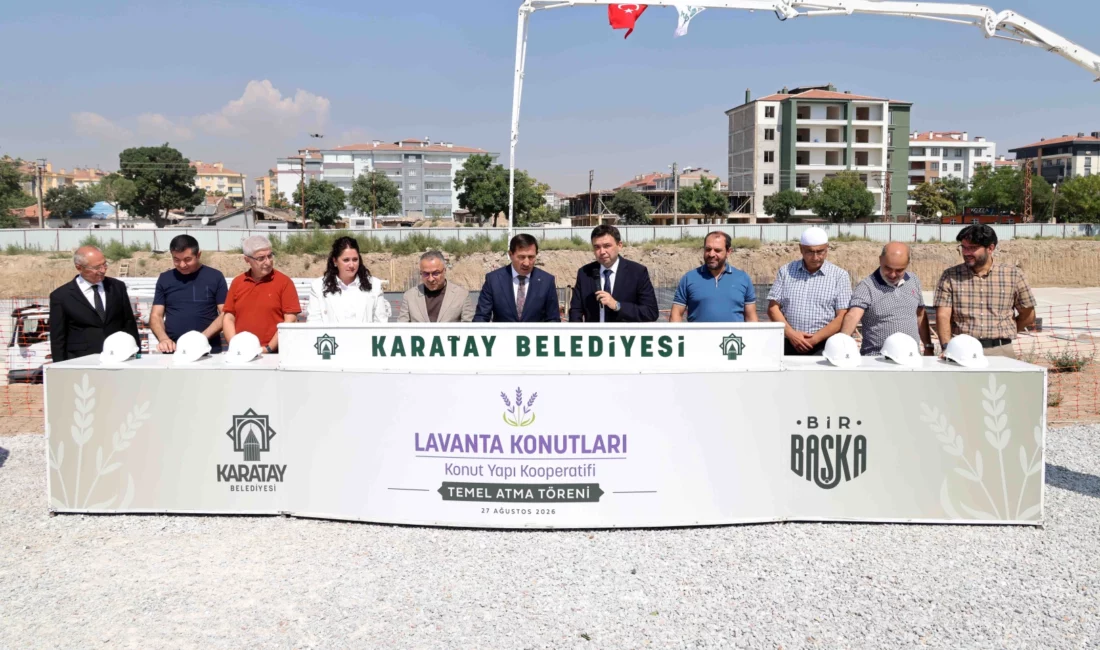 Konya Karatay Belediyesi öncülüğüyle kurulan Karatay Lavanta Konutları Konut Yapı