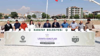Konya Karatay Belediyesi öncülüğüyle kurulan Karatay Lavanta Konutları Konut Yapı