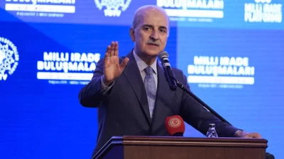 TBMM Başkanı Numan Kurtulmuş, “Terörsüz Türkiye” sürecine ilişkin dikkat çeken