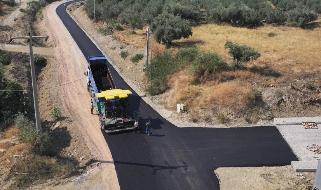 Manisa Büyükşehir Belediyesi, kentin dört bir yanında sürdürdüğü yol hamlesine