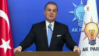AK Parti Sözcüsü ve Genel Başkan Yardımcısı Ömer Çelik, İsrail