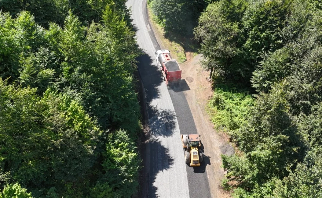 Ordu Büyükşehir Belediyesi Ordu ile Tokat sınırında bulunan 10 km’lik