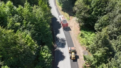 Ordu Büyükşehir Belediyesi Ordu ile Tokat sınırında bulunan 10 km’lik