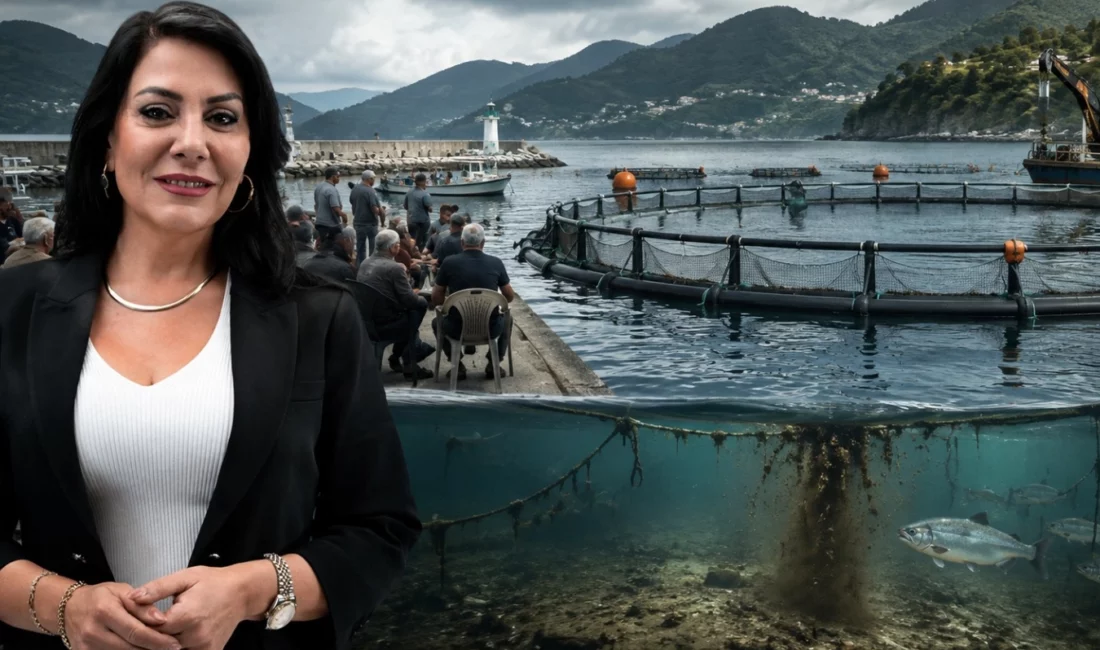 Rize'nin Pazar ilçesinde kafes balıkçılığı projesine karşı yaklaşık üç aydır