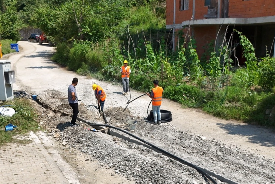 Trabzon Büyükşehir Belediyesi bağlı kuruluşu TİSKİ Genel Müdürlüğü, Araklı ilçesinin