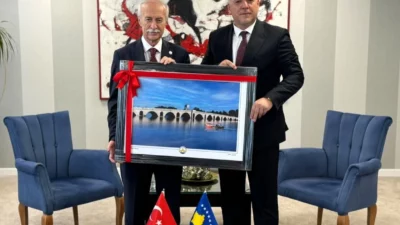 Trakya Üniversitesi Rektörü Prof. Dr. Mustafa Hatipler ve heyeti, Kardeşlik