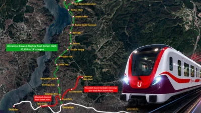 Ulaştırma ve Altyapı Bakanı Abdulkadir Uraloğlu, Ümraniye-Kavacık-Beykoz Raylı Sistem Hattı’nın