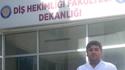 Diş Hekimliği Fakültesi 3. sınıf öğrencisi Suriyeli Mustafa Miso Muhammed,