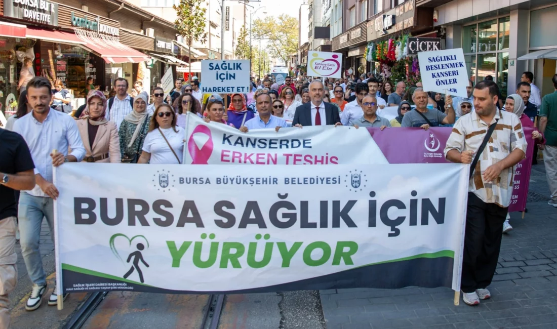 Bursa Büyükşehir Belediyesi tarafından 3-9 Eylül Halk Sağlığı Haftası kapsamında
