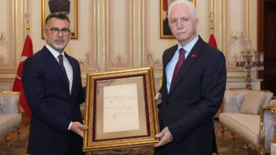 İstanbul Valiliği, Sultan II. Abdülhamid’e yazılan tarihi belgenin yeniden Deniz
