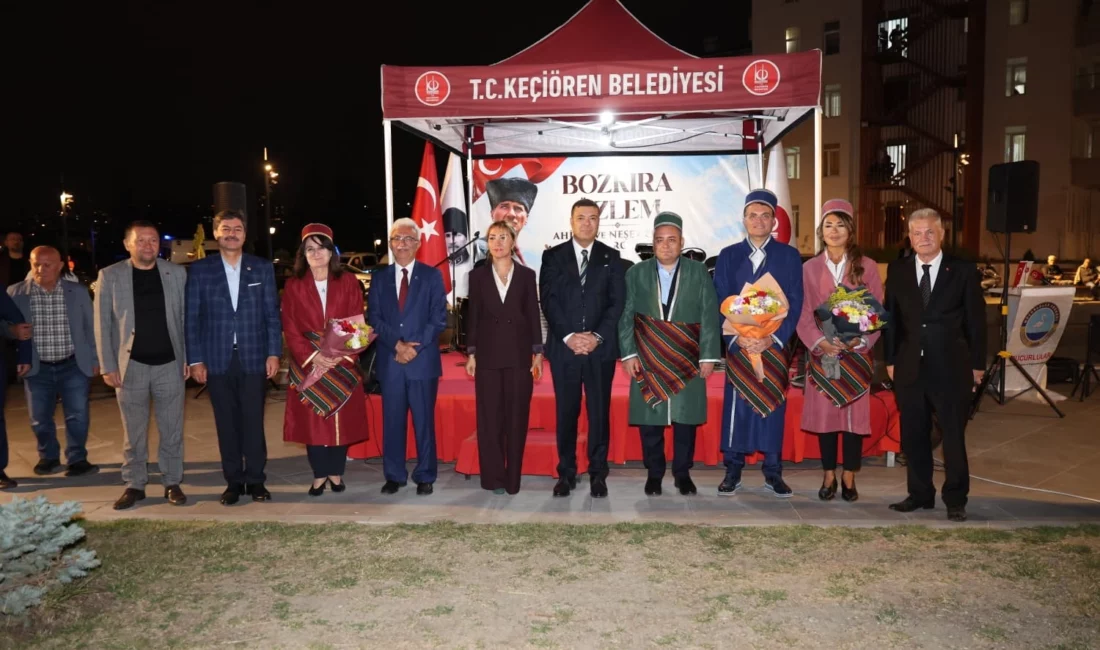 Mucurlular Derneği tarafından Keçiören Atatürk Cumhuriyet Kulesi’nde “Bozkıra Özlem” adlı