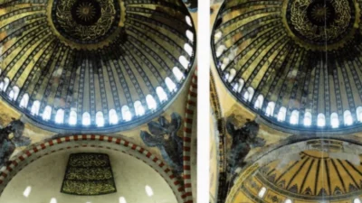 Ayasofya-i Kebir Cami-i Şerifi’nde yürütülen Cumhuriyet tarihinin en büyük ve