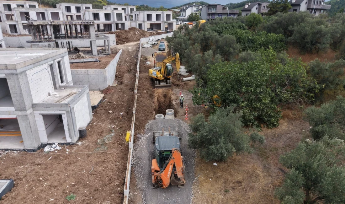 Bursa Büyükşehir Belediyesi, Mudanya’nın Bademli ve Çağrışan mahallelerinde 1,6 kilometrelik