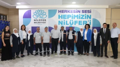 Bursa'da Nilüfer Belediyesi ile Nilüfer Halk Eğitim Merkezi iş birliğinde
