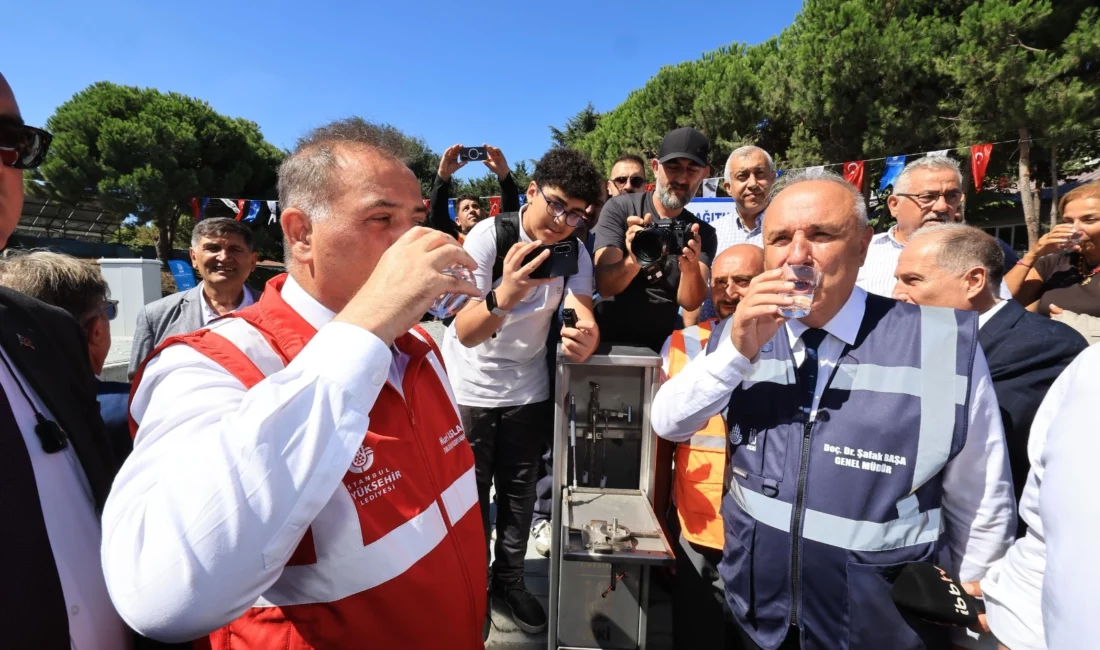 İstanbul Büyükşehir Belediyesi (İBB), İstanbullunun temiz içme suyuna ulaşabilmesi için