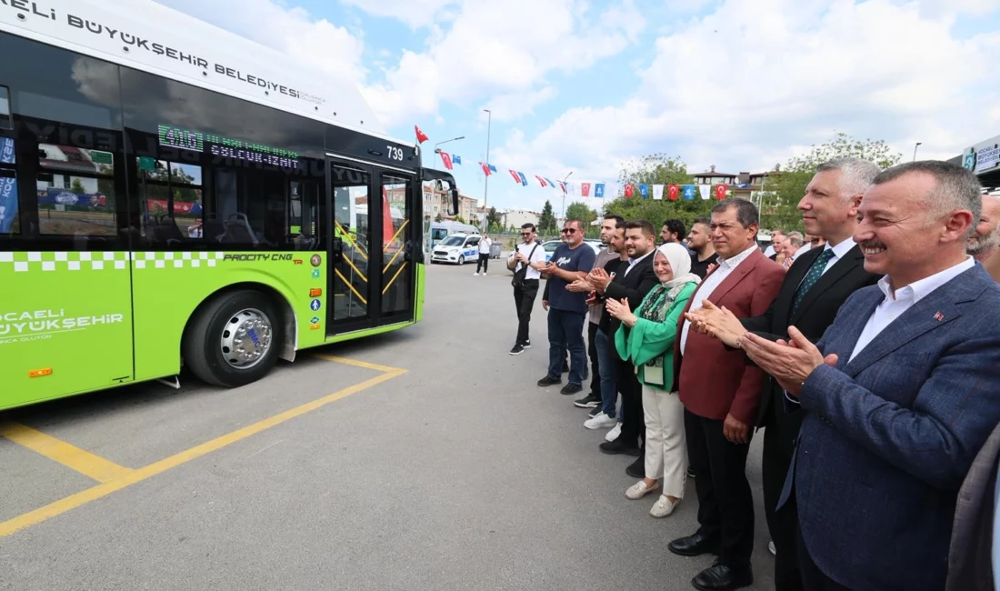 Kocaeli Büyükşehir Belediyesi, Karamürsel-İzmit arasında 95 araçla hizmet verecek 41G
