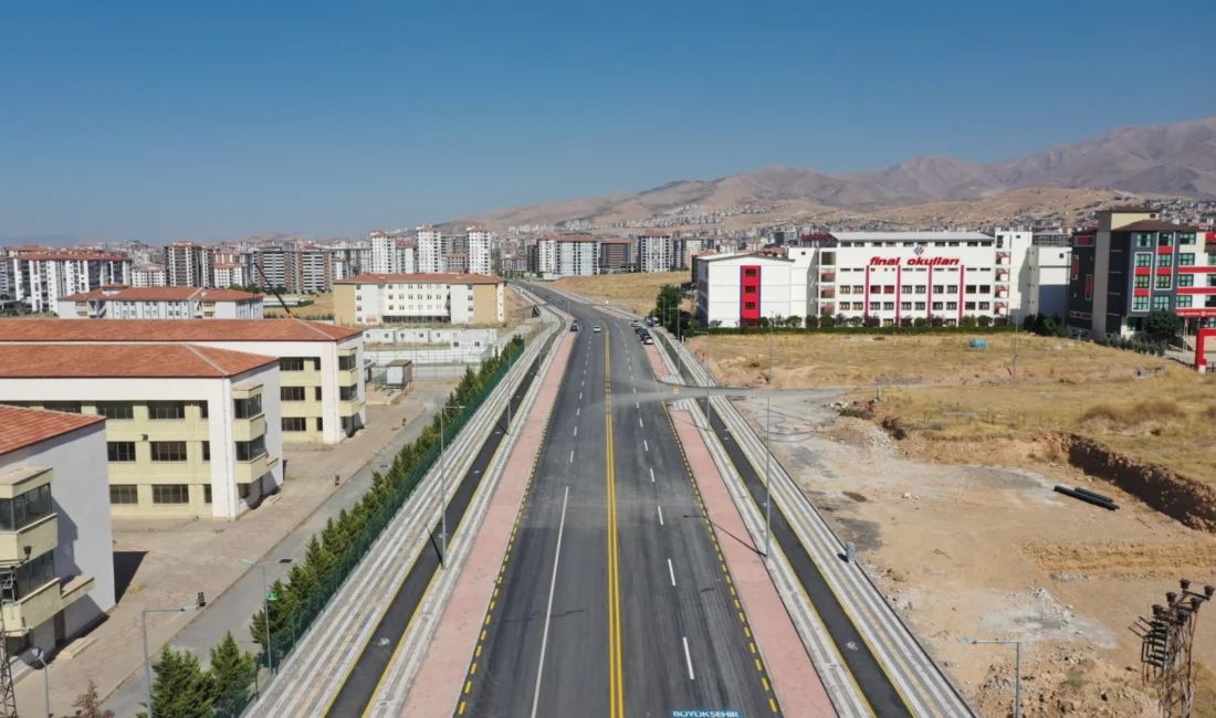 Malatya Büyükşehir Belediyesi tarafından yürütülen çalışmalar kapsamında Filistin Caddesi, 30