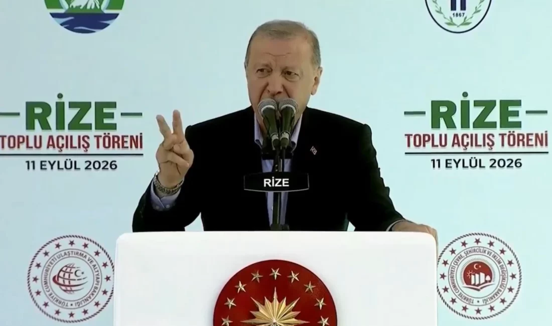 Cumhurbaşkanı Recep Tayyip Erdoğan, Rize Toplu Açılış Töreni’nde toplam değeri