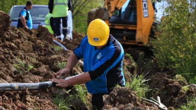 SASKİ, Topçu Mahallesi’nde içme suyu şebekesini daha güçlü ve dengeli