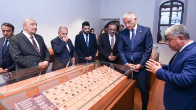 Kültür ve Turizm Bakanı Mehmet Nuri Ersoy, Elazığ Arkeoloji ve