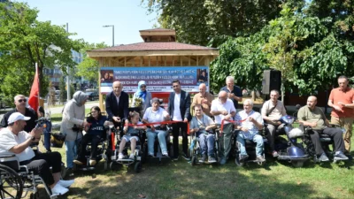 Trabzon Büyükşehir Belediyesi tarafından özel gereksinimli bireylerin aileleriyle birlikte Ganita’da