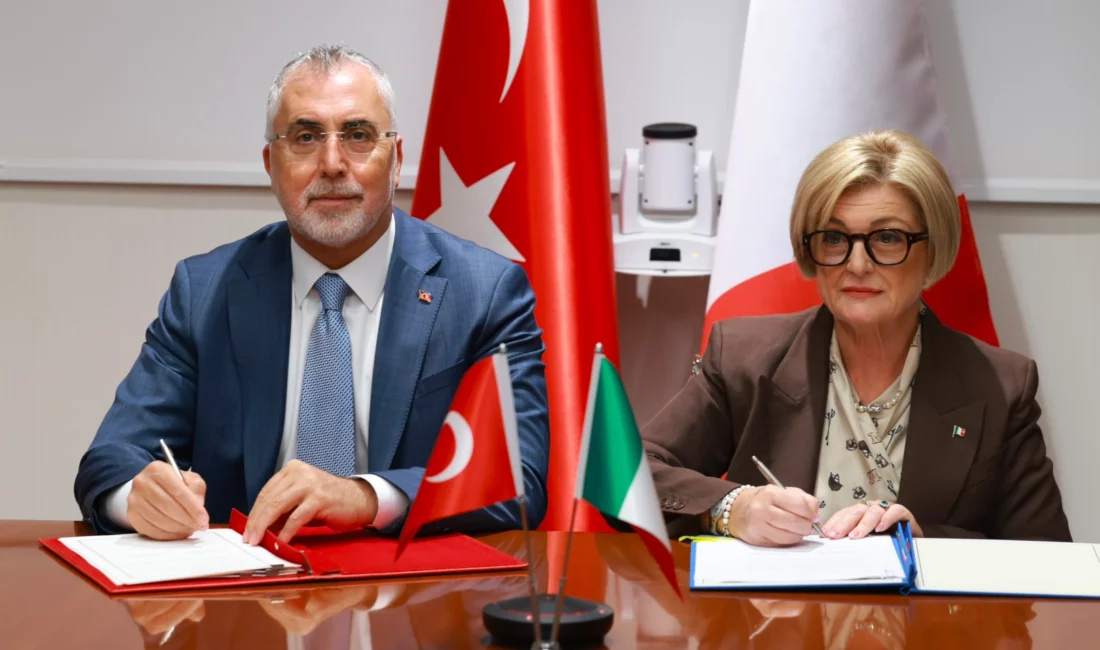 Çalışma ve Sosyal Güvenlik Bakanı Vedat Işıkhan, İtalya Çalışma ve