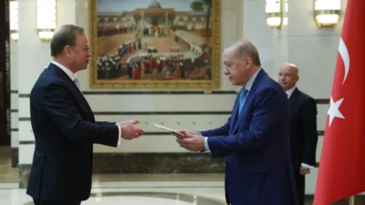 Cumhurbaşkanı Recep Tayyip Erdoğan, Cumhurbaşkanlığı Külliyesi’nde Hindistan, Mali, Hollanda, El