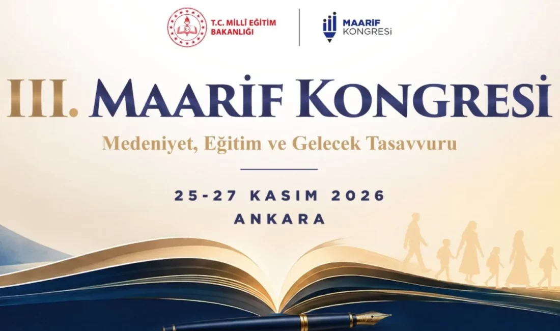 Öğretmenlerin deneyimlerinin bilimsel çalışmalarla buluşturulacağı kongrede, eğitim, medeniyet ve gelecek
