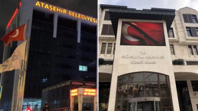 Eyüpsultan Belediye Başkanı Mithat Bülent Özmen ile Ataşehir Belediye Başkan