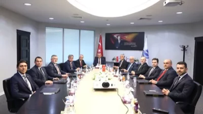 Kayseri Sanayi Odası (KAYSO) Yönetim Kurulu, organ seçimlerinin ardından ilk
